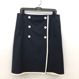 Talbots A-line skirt Navy Blue skirt